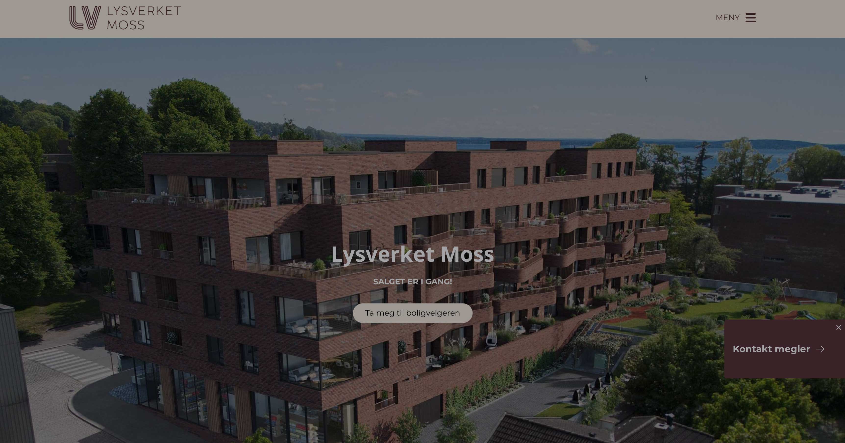 Bilde av prosjektsiden til Lysverket Moss