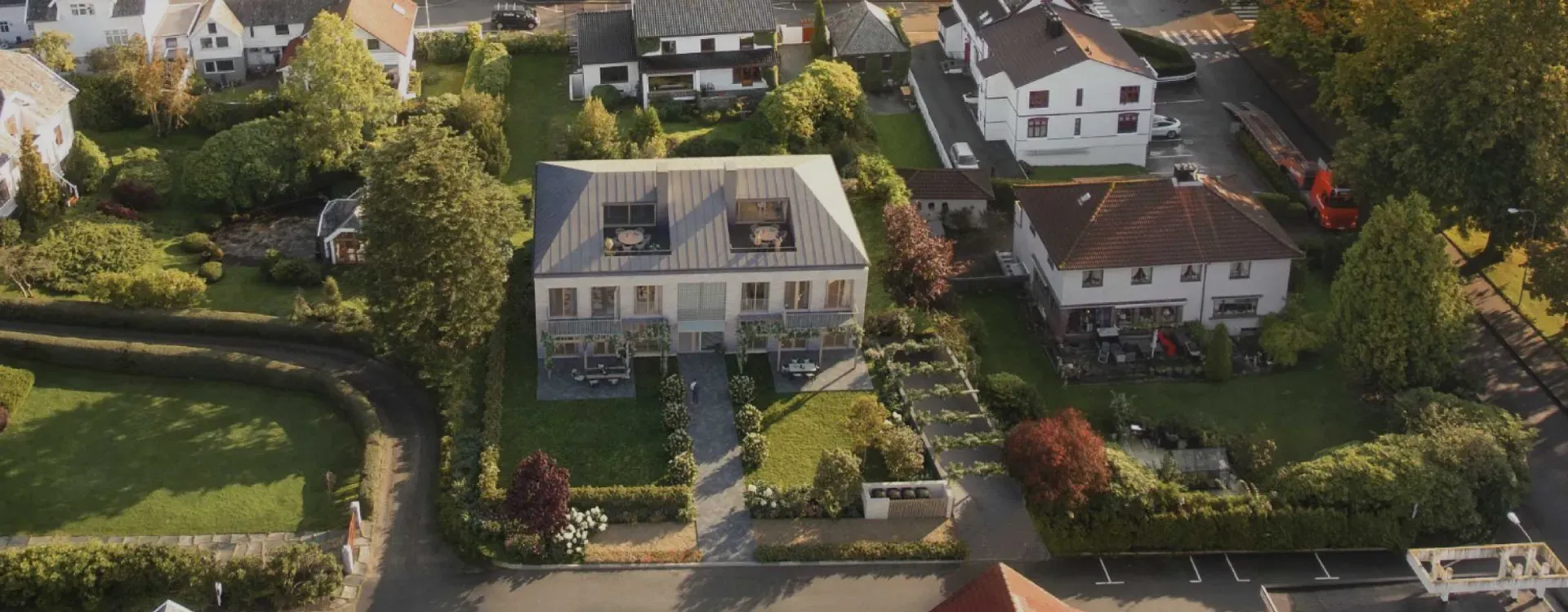 3D illustrasjon av Villa Øglænd nybolig